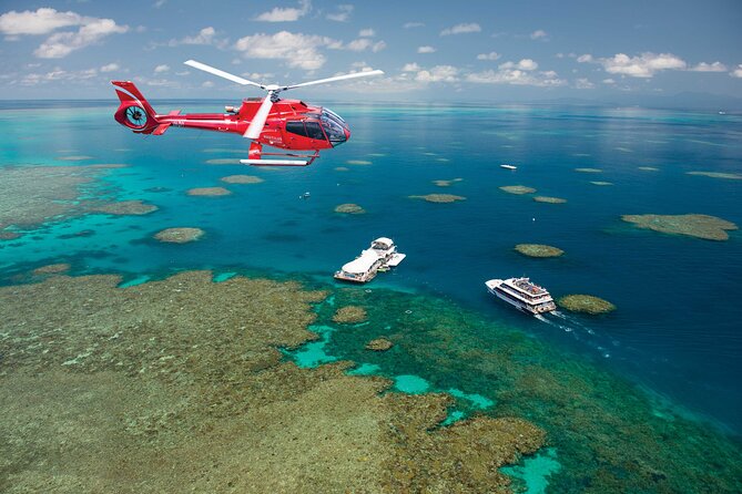 1 Day Great Barrier Reef Cruise and 10 Minute Helicopter Flight - Three hours on the reef platform