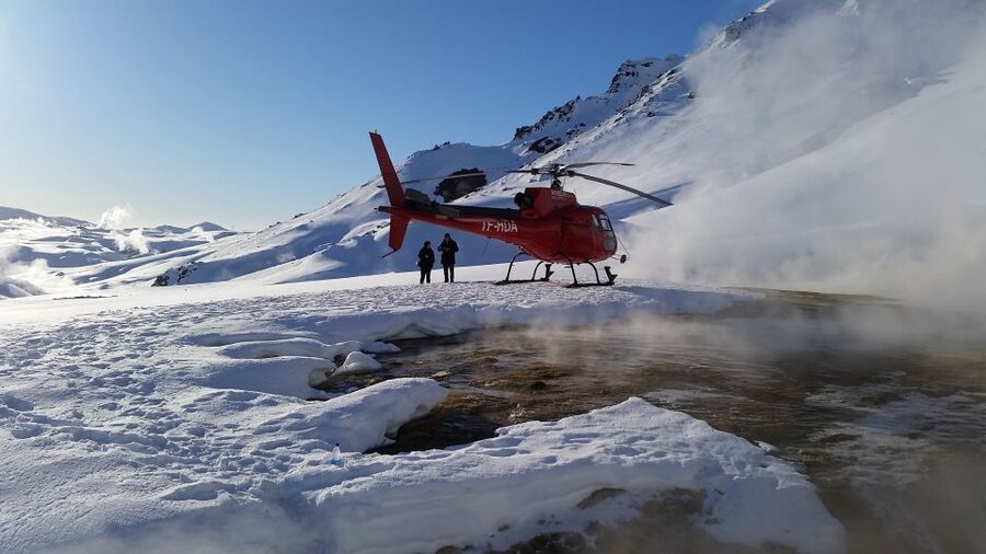 1-Hour Helicopter Tour in Iceland: The Geothermal Tour - From Reykjavik airport to Iceland’s volcanic heart