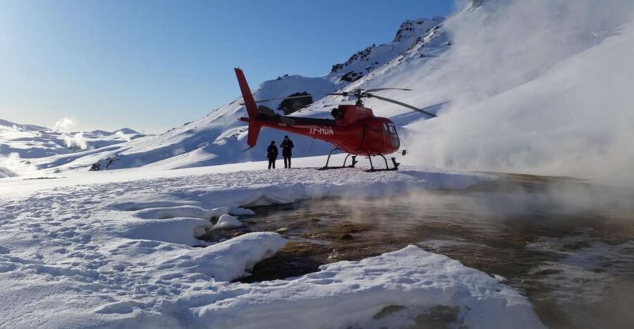 1-Hour Helicopter Tour in Iceland: The Geothermal Tour - The flight path: craters, lava, and hot springs