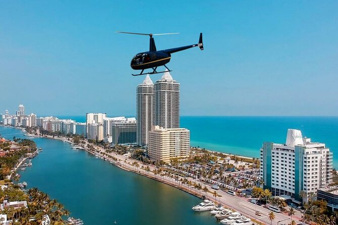 1-Hour Private Luxury Miami Helicopter Tour - The flight begins southwest of Miami