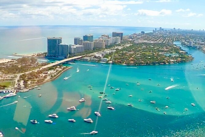 1-Hour Private Luxury Miami Helicopter Tour - PortMiami and the final coastal sweep