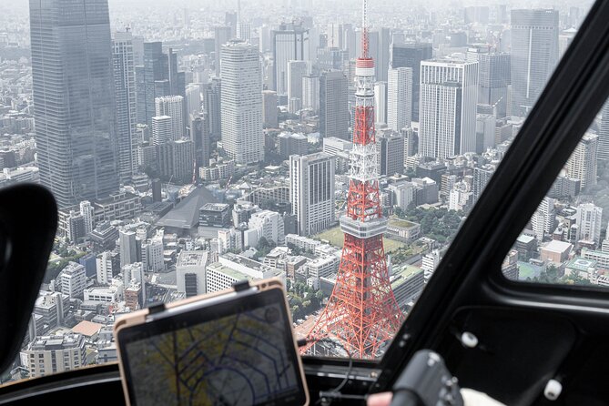 【10 mins】Tokyo Helicopter Tour + Private Car Pickup & Drop off - How the city looks from the helicopter
