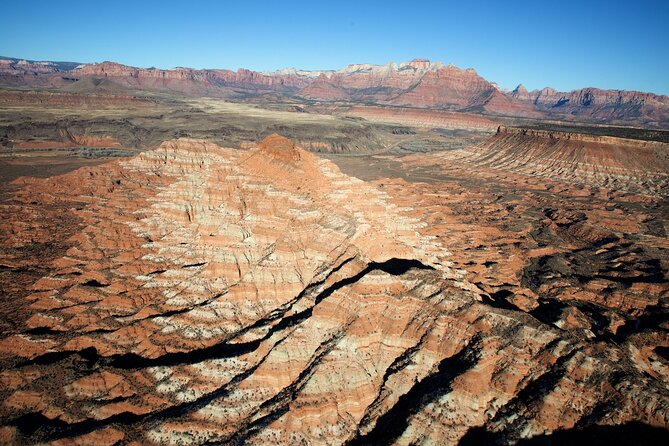 100 Mile Zion National Park Panoramic Helicopter Flight - Kolob Canyons and the Red Butte range
