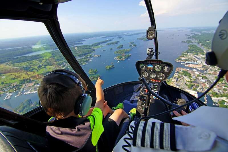 1000 Islands: 10, 20, 30, or 60-Min Scenic Helicopter Tour - What the 10-minute route includes