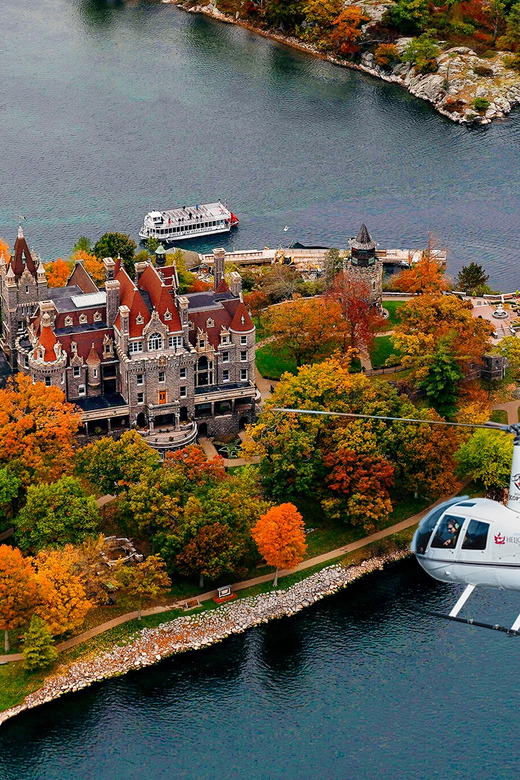 1000 Islands: 10, 20, 30, or 60-Min Scenic Helicopter Tour - The 30-minute Two Castle flight