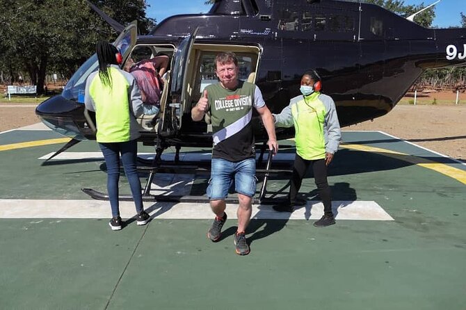 13-15 minutes Private Short Helicopter Flight - Timing, pickup, and practical details