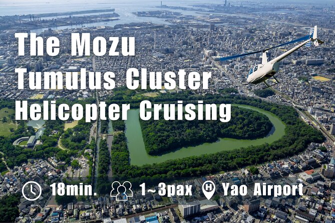 18-Min Osaka Helicopter Tour: Cultural Heritage Experience - Osaka Port and Cosmo Tower from above