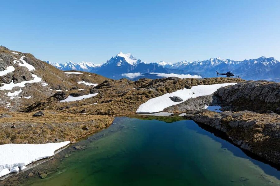20-Min Helicopter Tour from Glenorchy | Alpine Express - Taking off from Glenorchy toward Lake Whakatipu