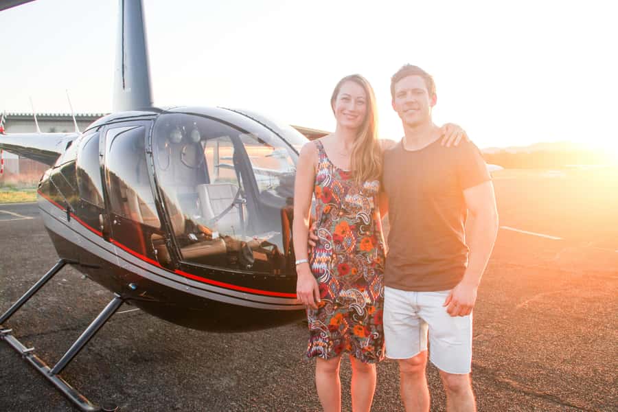 20 Minute Helicopter Scenic Flight Hunter Valley - Pilots, commentary, and feeling comfortable