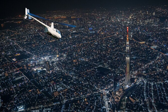 22-Min Tokyo City Lights Helicopter Tour – Skytree and Asakusa - What the 22-minute flight gives you