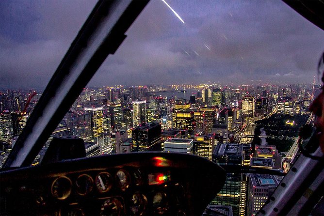 22-Min Tokyo City Lights Helicopter Tour – Skytree and Asakusa - Asakusa from above
