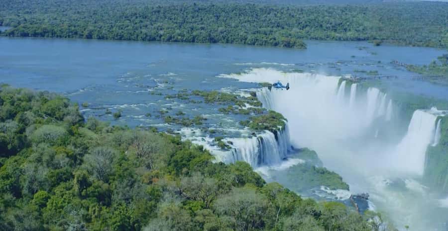 2Day Iguazu Tour HELICOPTER Ride & Airfare from Buenos Aires - The Brazilian side supplies the big picture