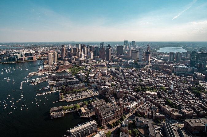 30-Min Private Helicopter Skyline Tour of Boston - Fenway Park from a helicopter