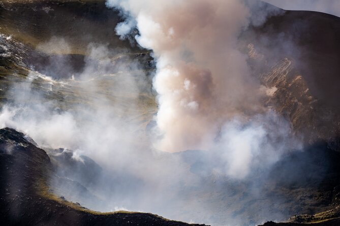 30 minutes Etna volcano private helicopter tour from Fiumefreddo - The 2002 lava flows near Zafferana Etnea