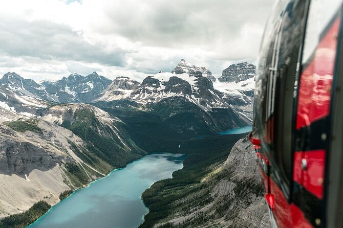 45 mins Helicopter tour to Mt Assiniboine & its Glaciers in Banff - Key points at a glance