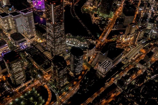 【50 mins】 City lights HelicopterTour: Tokyo and Yokohama plan - Shinjuku lights and the night city
