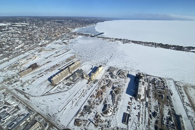 60-Mile Ultimate Helicopter Tour over Duluth and Lake Superior's North Shore - Seeing the Port and Downtown Duluth from Above