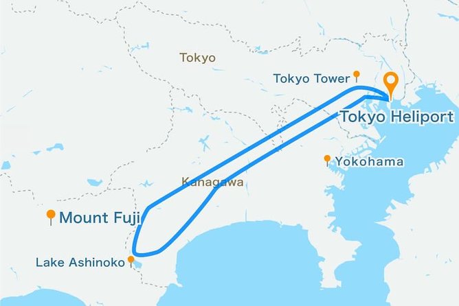 75-Min Mt. Fuji Half Day Private Helicopter Tour - What happens during the 75-minute flight