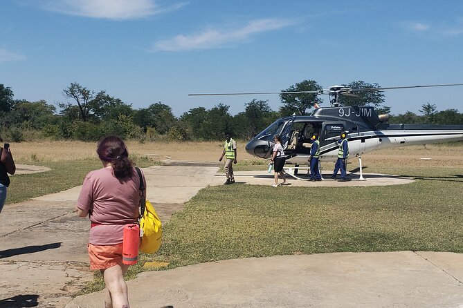 A Helicopter flight Over the Victoria falls - How this compares with seeing the falls on foot