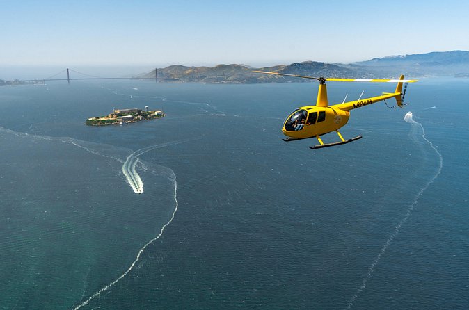 Alcatraz City Sites Helicopter Adventure - Angel Island and the wider bay
