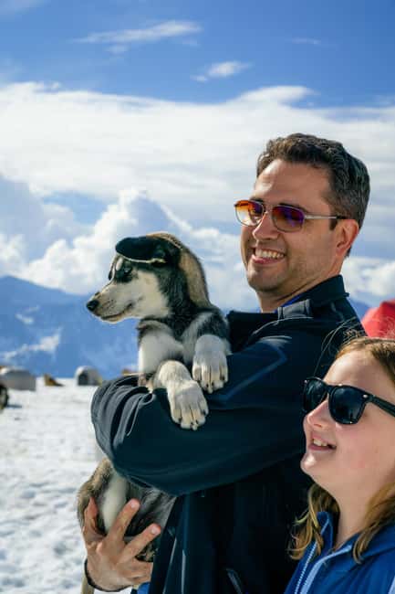 Anchorage Area: Helicopter and Glacier Dogsled Tour - The return flight and the final glacier views