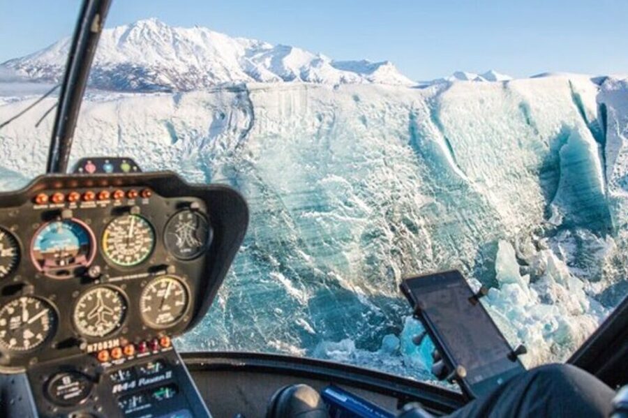 Anchorage: Knik Glacier Helicopter and Paddleboarding Tour - Key points at a glance