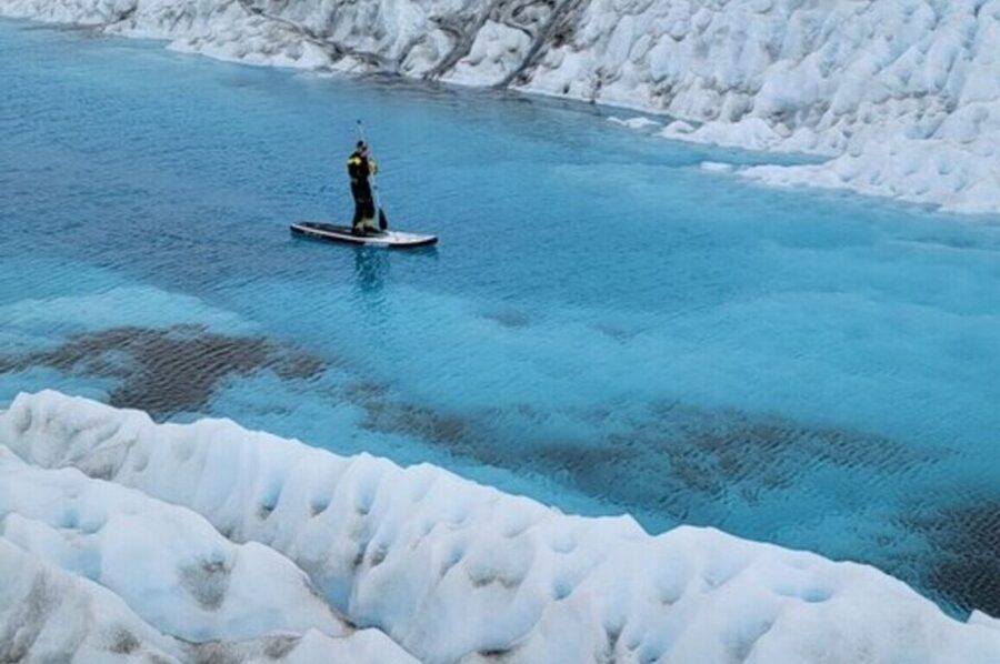 Anchorage: Knik Glacier Helicopter and Paddleboarding Tour - What lunch and the four-hour schedule mean