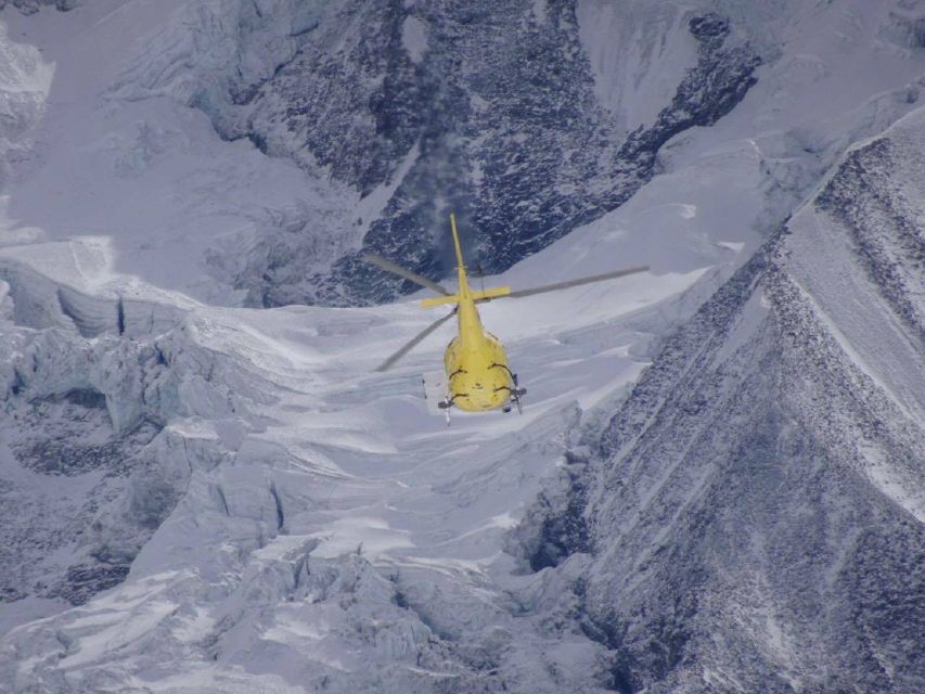 Annapurna Base Camp Heli Tour - Arriving at Annapurna Base Camp at 4,000 meters