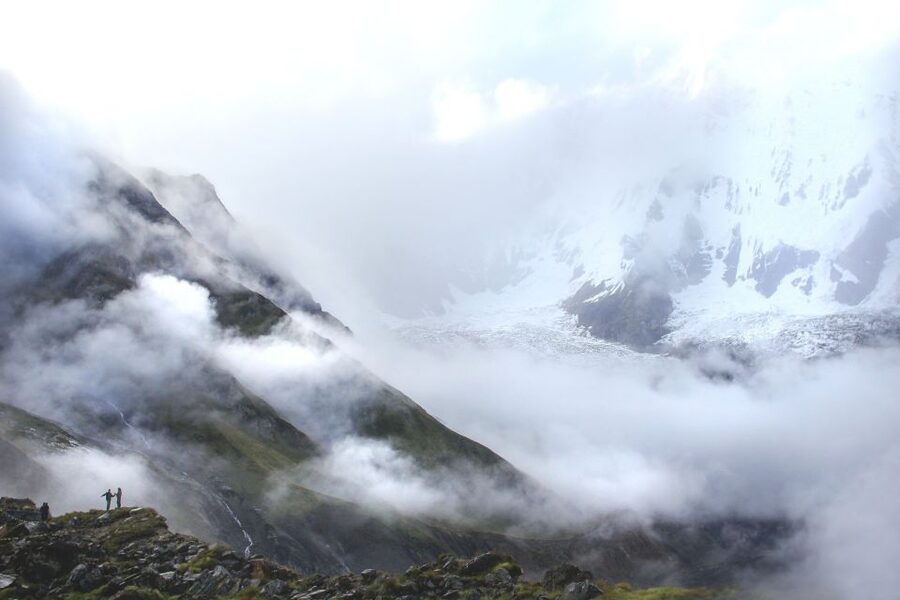 Annapurna Base Camp Helicopter Sightseeing Tour - Touching Down at Annapurna Base Camp