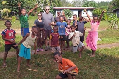 ATV Quad Bike and Helicopter Adventure Tour to Remote Village (Departs Nadi)