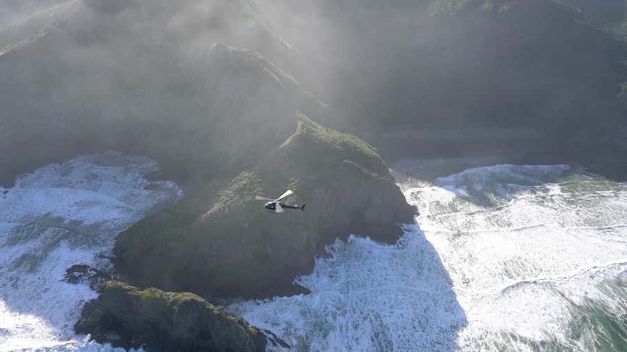 Auckland: 36 min scenic helicopter flight - Coast to Coast - Key points at a glance