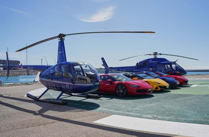 Barcelona: Helicopter and Supercar Driving Experience - The transfer question you should settle first