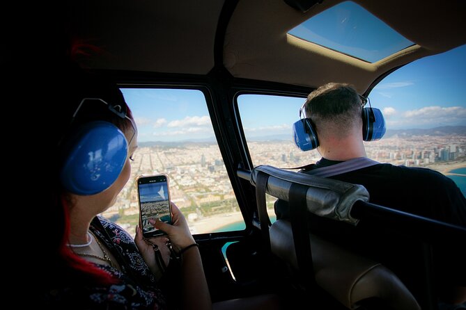 Barcelona Helicopter Flight: Unique View from The Sky - Port views, Colón, and the Trade Center