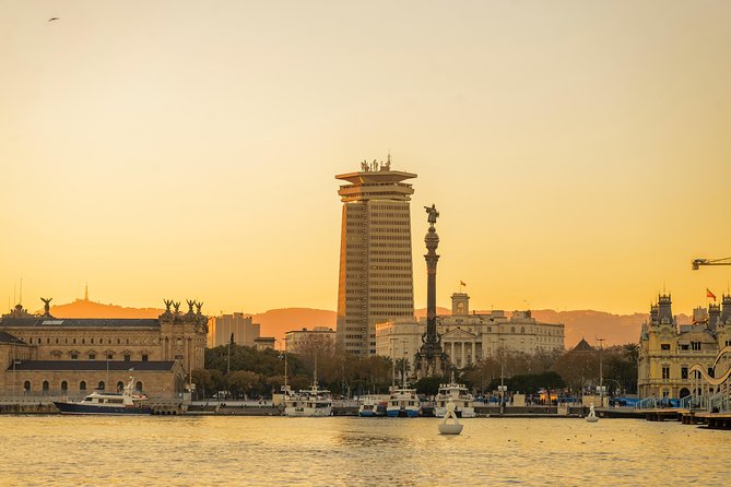 Barcelona Helicopter, Sailboat & Old Town Private Walking Tour - The helicopter flight over Barcelona’s coast