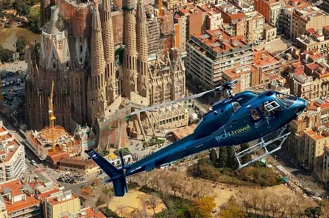 Barcelona Official Helicopter Tour with In-flight Video - What the Sky Tour adds: Sagrada Familia, Camp Nou, and Montjuïc