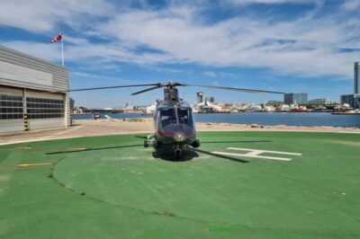 Barcelona: Panoramic Helicopter Flight & Boat Transfer