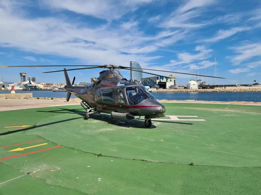 Barcelona: Panoramic Helicopter Flight & Boat Transfer - Practical details that affect your day