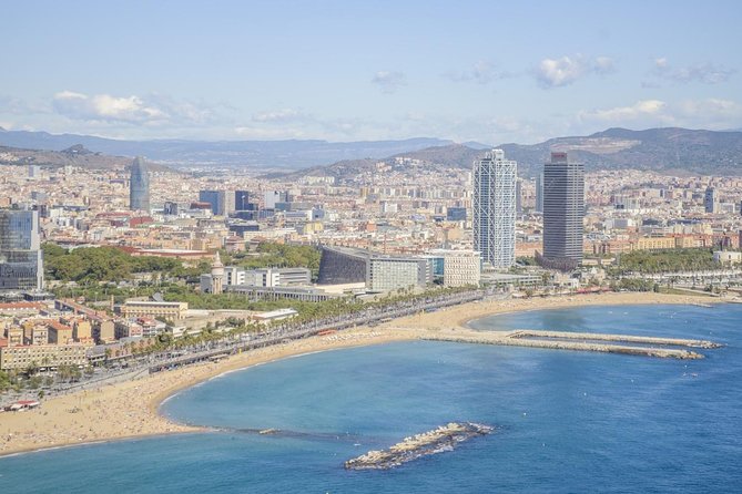 Barcelona's Coastline Helicopter Flight & Heliport Boat Transfer - What you see from Heliport del Port de Barcelona