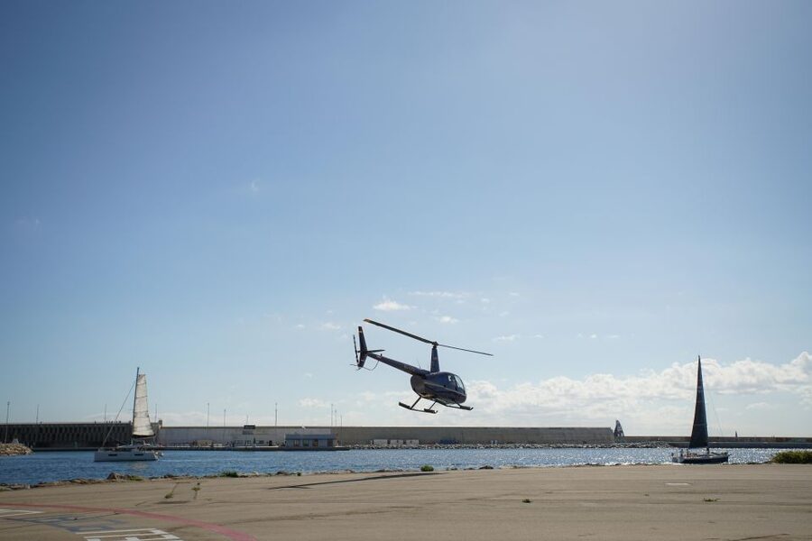 Barcelona: Scenic Helicopter Flight - What you see along the Barcelona coast