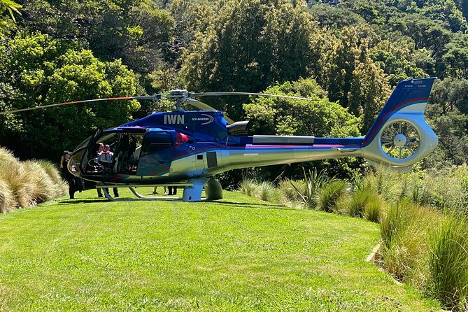 Bay of Many Coves, Marlborough Sounds- Heli-lunch from Wellington - Timing, booking, and cancellation details