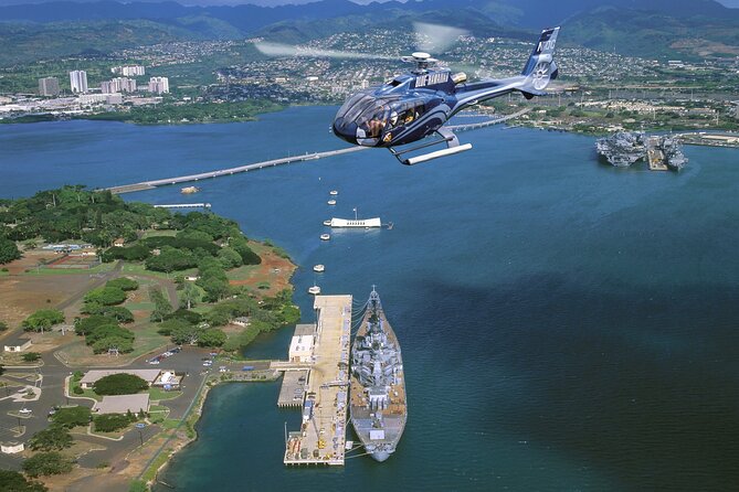 Blue Skies of Oahu Helicopter Tour - Pearl Harbor and Honolulu from the air