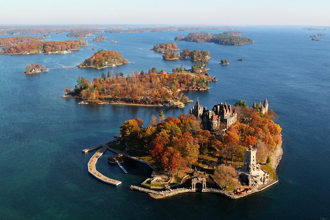 Boldt Castle and Thousand Islands Helicopter Tour - Boldt Castle From Above