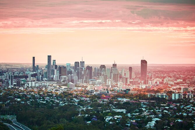 Brisbane City - Private Helicopter Sunset Flight - 25min - Kangaroo Point Cliffs and the Story Bridge