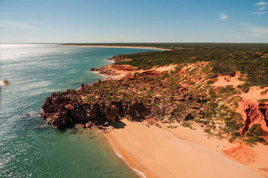 Broome: Edgar Ranges, Eco Beach & Lunch Helicopter tour - Lunch and beach time at Eco Beach Resort
