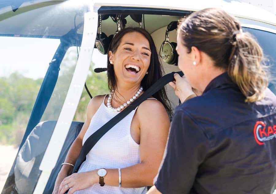 Broome: Helicopter Flight and Willie Creek Pearl Farm Tour - Leaving Broome by helicopter
