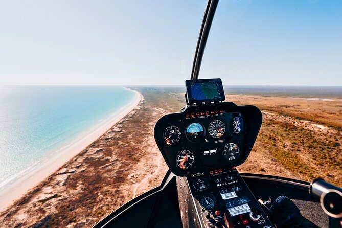 Broome's Cliffs & Coast: 60-Minute Scenic Helicopter Experience - Willie Creek and the patterns of the pearl coast