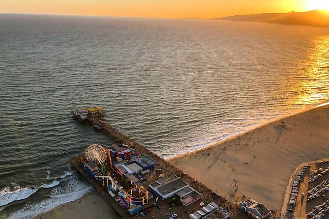 California Coast and Canyons 35-Minute Helicopter Tour - Venice Beach and the Santa Monica coastline