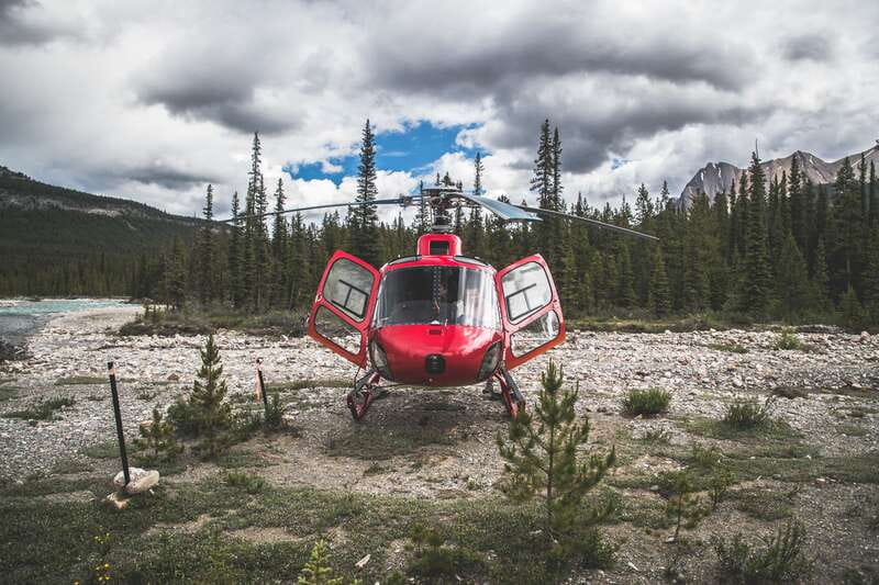 Canadian Rockies: Helicopter Flight with Exploration Hike - Seeing the Wilson Icefield from above