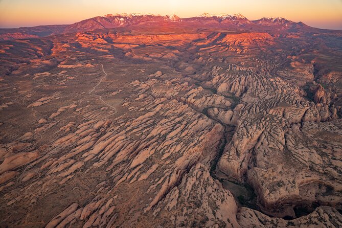 Canyon Country Sunset Helicopter Tour - 60 minutes - A sunset flight that changes your view of Moab