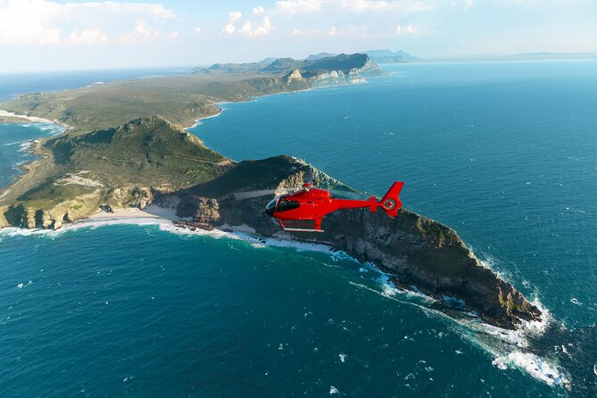 Cape of Good Hope Helicopter Private Tour with Stellenbosch Wine Tasting & Lunch - A Cape Town day built around the sky